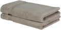 TRP Reversible Long Staple 100% Cotton Bath Hand Towels Set of 2 with