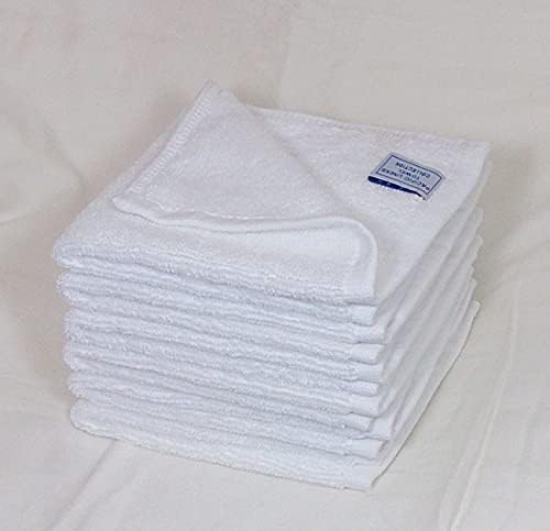 Pacific Linens Soft washcloths for face Hand Fingertip Towels 12 Pack