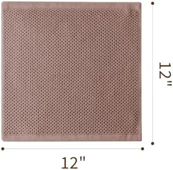 Cotton Dish Cloths 6 Pack,12x12 Inch – Super Absorbent, Quick-Dry &