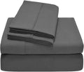 600 Thread Count Egyptian Cotton Sateen Flat Sheet with 2 Pillow Cases