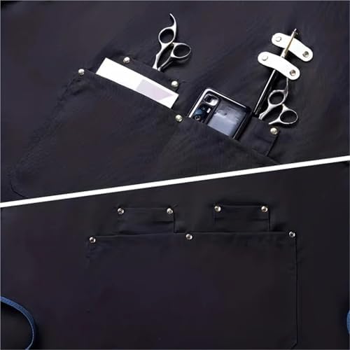 2pcs Aprons With Pockets Cotton Enrich Durable Large Waterproof For