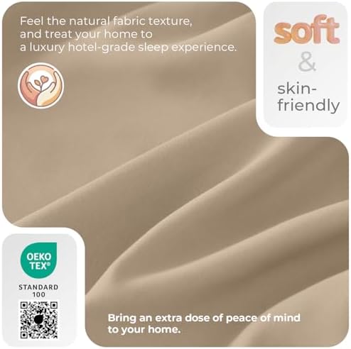 Loyalberry King Sheet Set- 6 Piece Breathable & Cooling Sheets