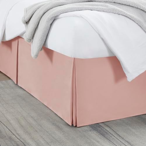 Nestl Taupe Bed Skirt Queen Size - Queen Bed Skirt 14 Inch Drop