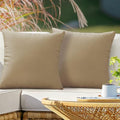 VAKADO Outdoor Waterproof Throw Pillow Covers 18X18 Set of 2