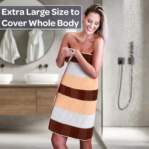 Bedford Home Bathroom Towels Set, Bathroom Accessories, Beige, Set of