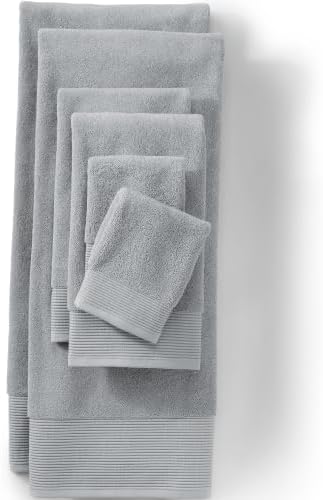 Lands' End Turkish Luxe 6-Piece Towel Set Towel Set, 6 Piece Ultimate