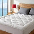Cooling Queen Mattress Topper Thick Mattress Pad for Back Pain Relief