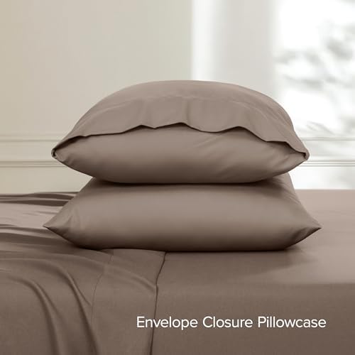 Bare Home Sheet Set 1800 Ultra-Soft Envelope Pillowcases