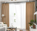 Beydodo 72 Inch Curtains 2 Panel Set Room Darkening, Curtains for