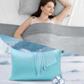 Elegear Silver Ion Cooling Pillowcase Blue 20" x 26" and Cooling