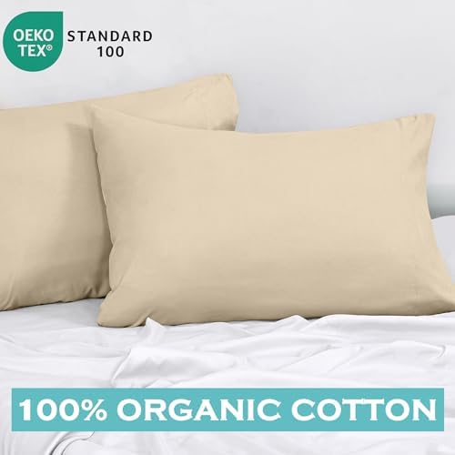ROYALE LINENS 300 Thread Count 100% Cotton King Pillow Cases Set of 2