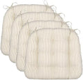 Barnett Home Decor Chair Cushions for Dining Chairs - 15x17 Kitchen