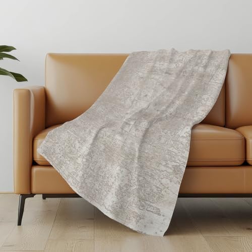 Addison Rugs ASB559 Ivory 50" x 70" Oversized Sherpa Throw Blanket
