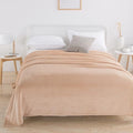 Solid Flannel Fleece Blanket,Plush Throw Fuzzy Lightweight Microfiber