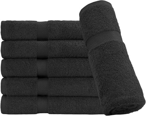HERCULEAN Premium Bath Towels 24 x 48 Pack of 6 | Quick Dry and Highly