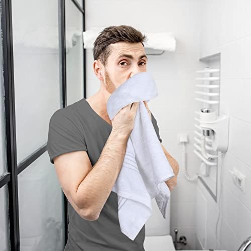 60-Pack Hand Towel, 16 x 28 Inches, 100% Cotton, Commercial-Grade