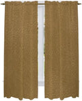 Vintage Brown Kitchen Curtain for Berdoom Living Room Cafe 72 Inch