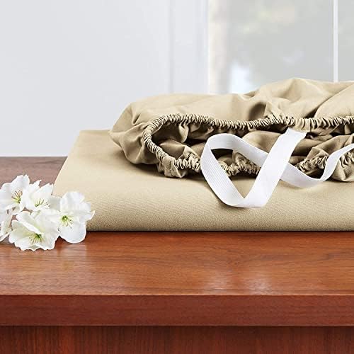 18"- 21" Extra Deep Pocket Fitted Sheet for High Mattress - Hotel
