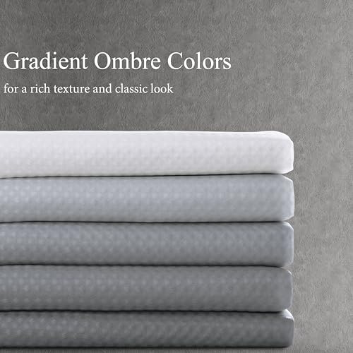 Naturoom Shower Curtain 72 inches Long 6FT for Bathroom 1 Panel Grey