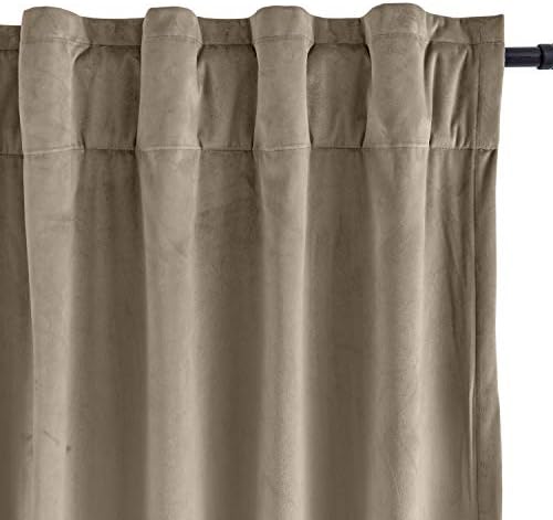 cololeaf Velvet Curtains for Bedroom - Window Treatments Curtain