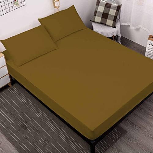 1Pcs Fitted Sheet Only 100% Egyptian Cotton 800 Thread Count Twin XL