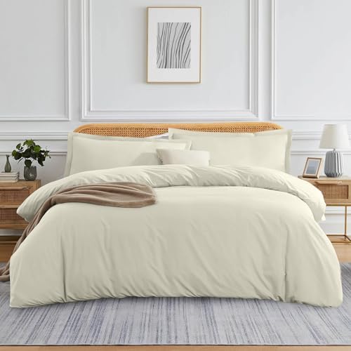 jaycorner Queen/Full (90x90) Duvet Cover 800 Series 100% Cotton Ultra