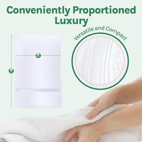 Towels N More 60 Pk 16x27 Soft Premium Hand Towels for Home Gym Spa