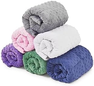 TONGDADA Weighted Lap Blanket 7lbs for Adult,Perfect for Relaxation