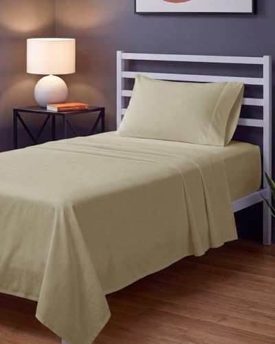Sleepy Town Twin Size Bed Sheets - 3 Piece - Twin Sheet Set - Extra