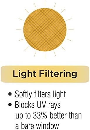 ECLIPSE Sheer Bedroom-Liberty 52" x 63" Light Filtering Grommet Top