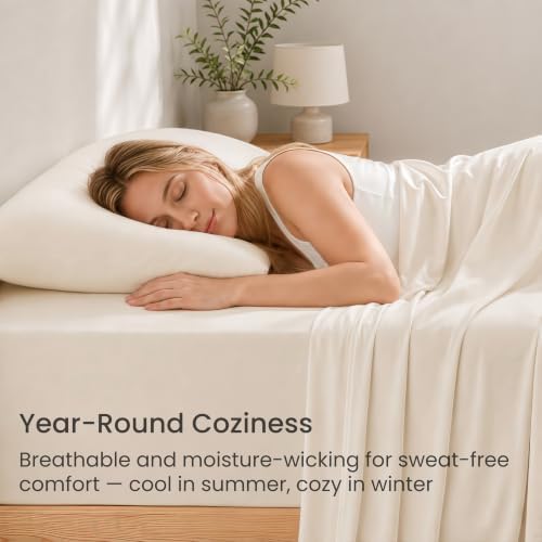 GOKOTTA Twin XL Fitted Sheet Only - Stay Put, Soft & Durable - Light