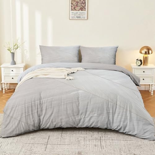 Duvet Cover California King Microfiber - Reversible Minimalism Line
