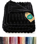 Super Soft Fleece Blanket Queen Size - Fleece Throw Blanket - 90x90