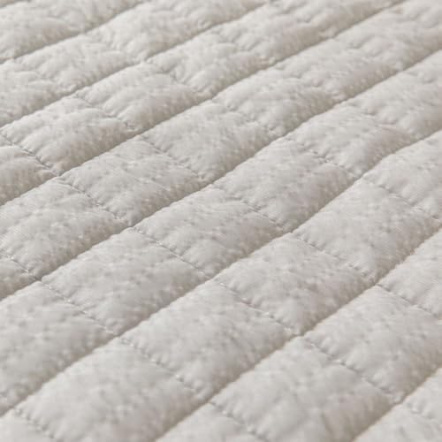 Bamboo Seersucker Mattress Pad – Lightweight Breathable All-Season Bed