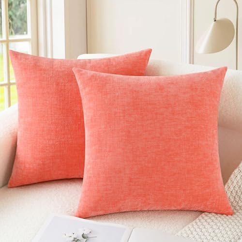 CaliTime Decorative Couch Throw Pillow Covers 20 X 20 Inches Living