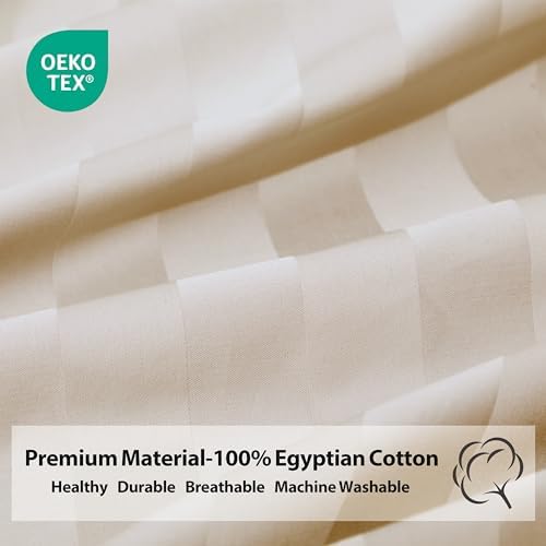 100% Egyptian Cotton California King Fitted Sheet, 600 Thread Count