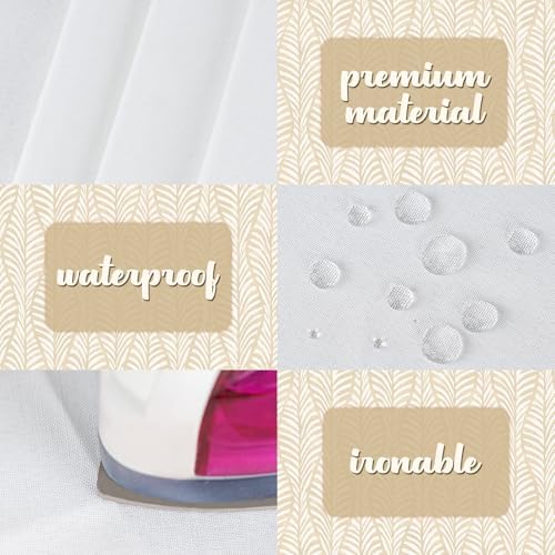 Oval Tablecloth, French Country Printed Oval Table Cloth-60x102 Inch