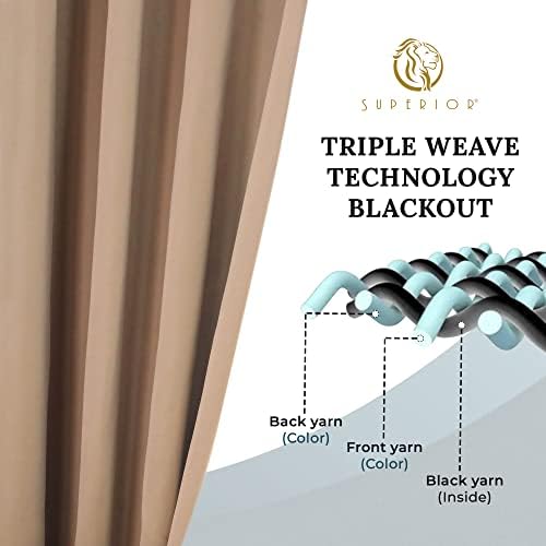 Superior Blackout Curtains, Room Darkening, Bedroom, Drapes, Kitchen