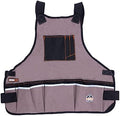 Ergodyne Arsenal 5700 Torso Length Work Tool Apron, 16-Pockets, Gray