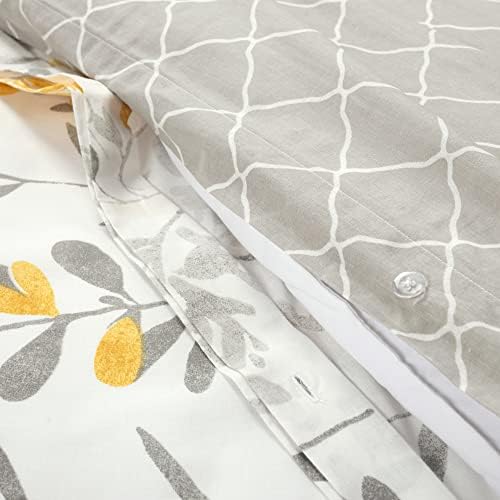 Lush Decor Aprile Reversible Soft Cotton Duvet Cover, 3 Piece Set