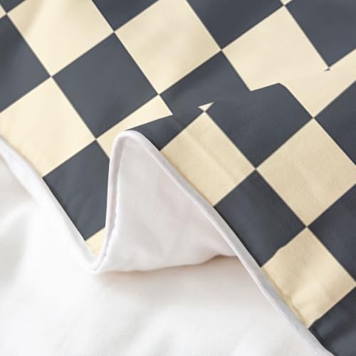Geometric Square Patchwork Kids Bedding Set King Size Cover 100%