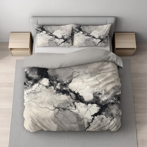 Super Soft Duvet Cover Set Microfiber Quilt Cover Soft Abstract