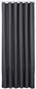Zenna Home Luxury Spa Waffle Pattern Fabric Shower Liner/Curtain