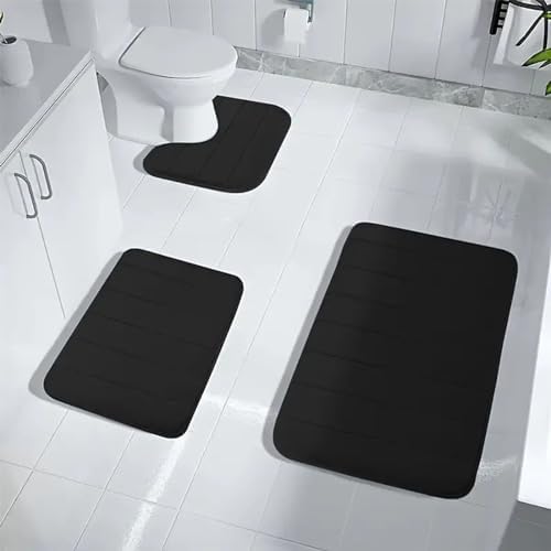 Bath Mat Memory Foam Bath Mat Bathroom Mat Quick Dry Bath Mats For