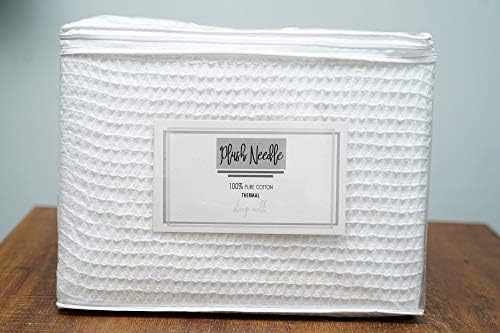 100% Cotton Blanket (Waffle Weave Design) Perfect for Home Decor and