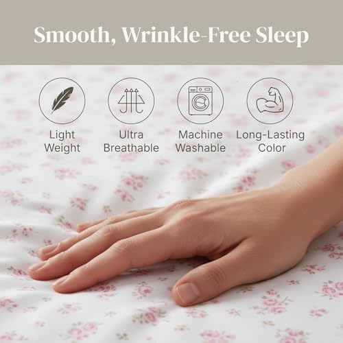 Modern Threads 4-Piece Ultra Soft Microfiber Bed Sheets Set, Wrinkle