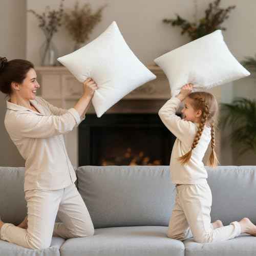 Phantoscope 18x18 Throw Pillow Inserts, Ultra-Soft Air Layer Pillow