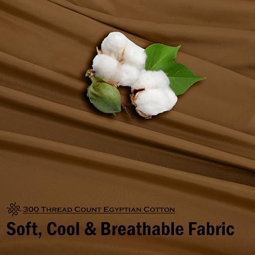 ROYALE LINENS 300 Thread Count 100% Long Staple Combed Cotton Sheet