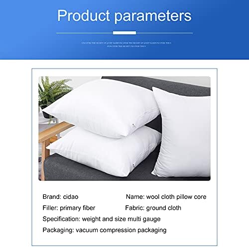 18X18 Throw Pillows, 2 Pack Machine Washable Luxury Supportive 18 X 18