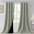 H.VERSAILTEX 100% Blackout Curtains for Bedroom Thermal Insulated